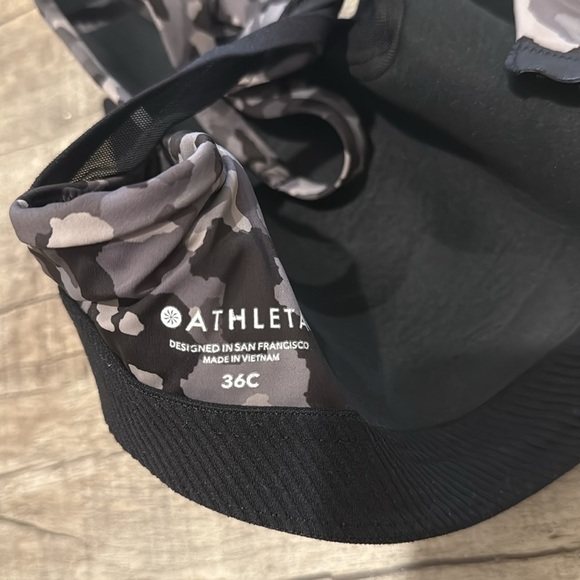 Athleta - ADVANCE BRA B-G - Black Camo - Size 36C - Gently Used - Picture 12 of 12